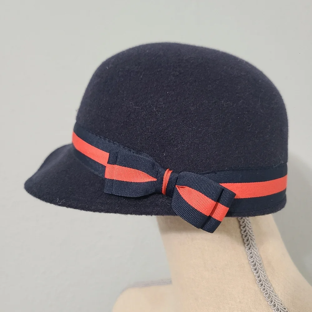 Janie and Jack Navy‎ Blue Hat Size 2T to 3